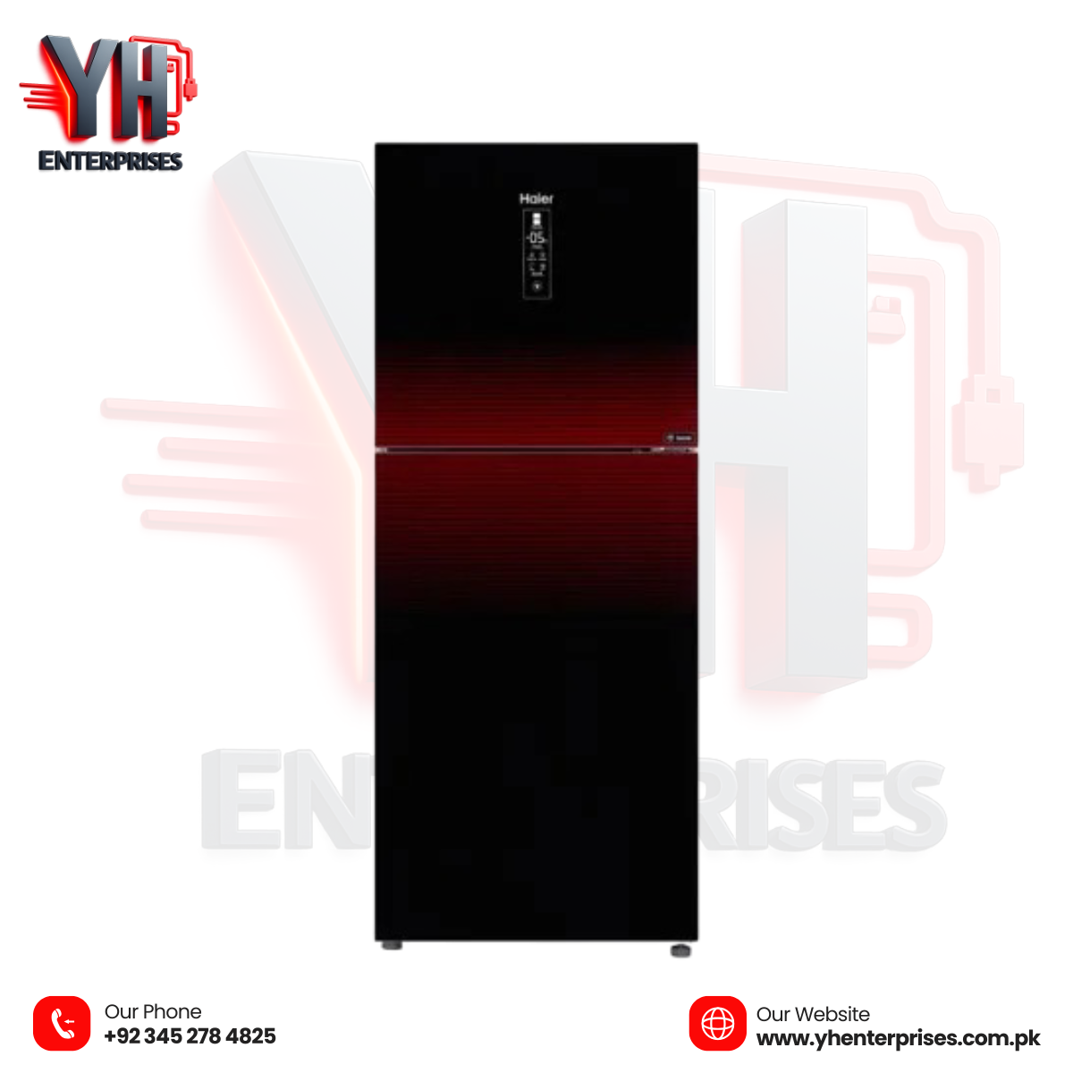 Haier HRF-346 IDBA / IDRA Digital Inverter Refrigerator – Sleek & Energy Efficient