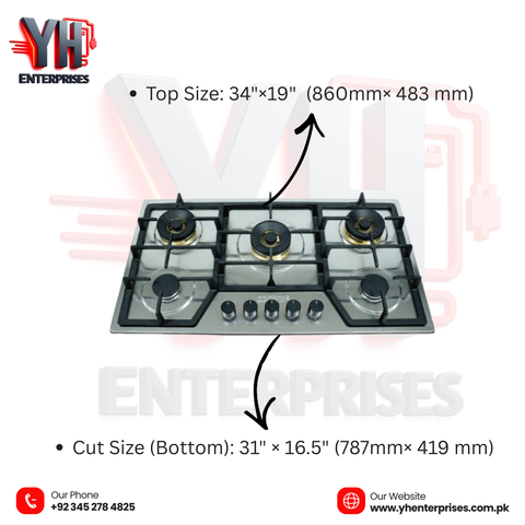 Crown Built-in Hob Model CR-3112S
