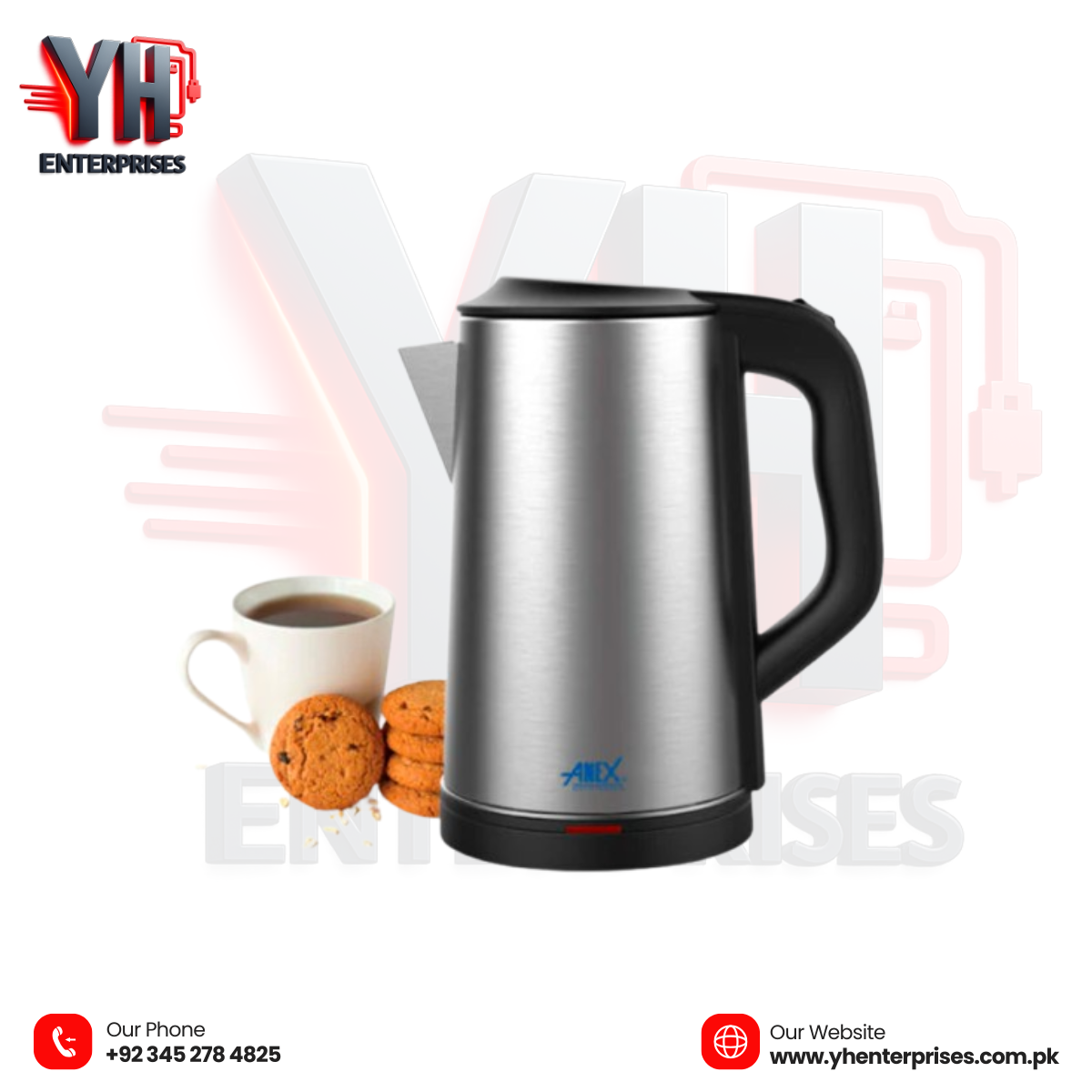 Anex AG-4058 Deluxe Kettle – Perfect Boil, Perfect Brew