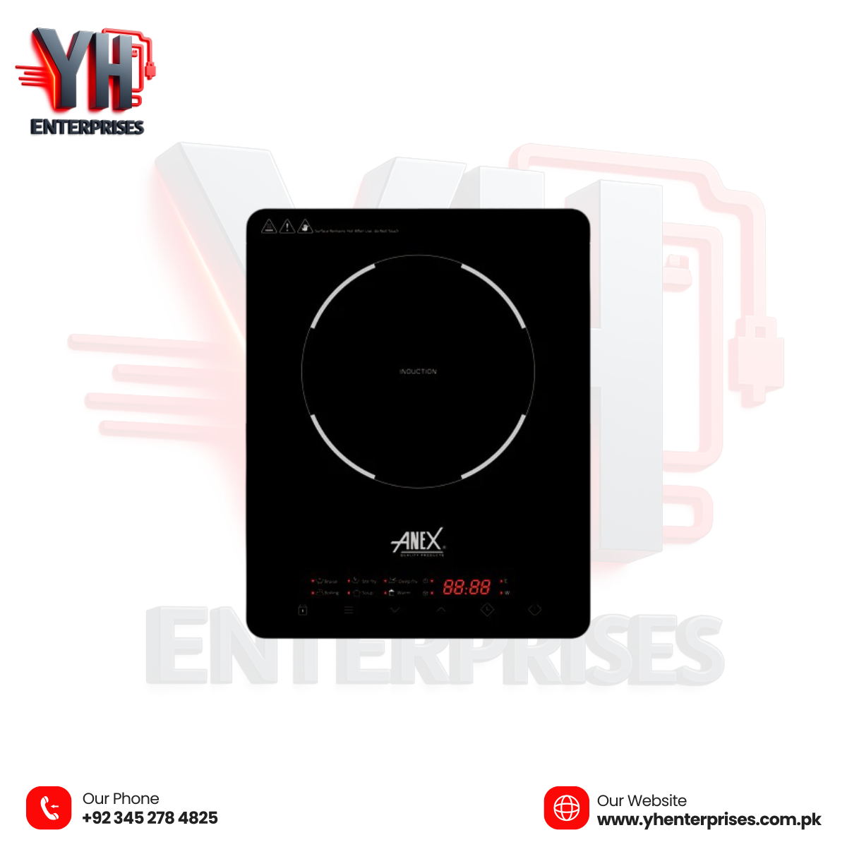 AG-2174 Deluxe Induction cooker - YH Enterprises