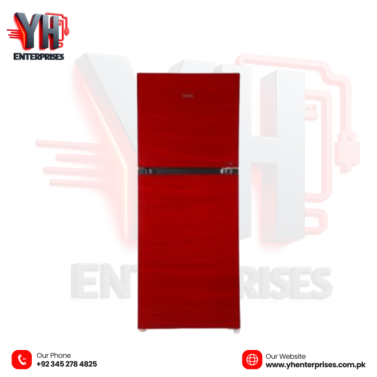 Haier HRF-368 EPR/EPB/EPCG/EPG E-Star Refrigerator – 14 Cu Ft