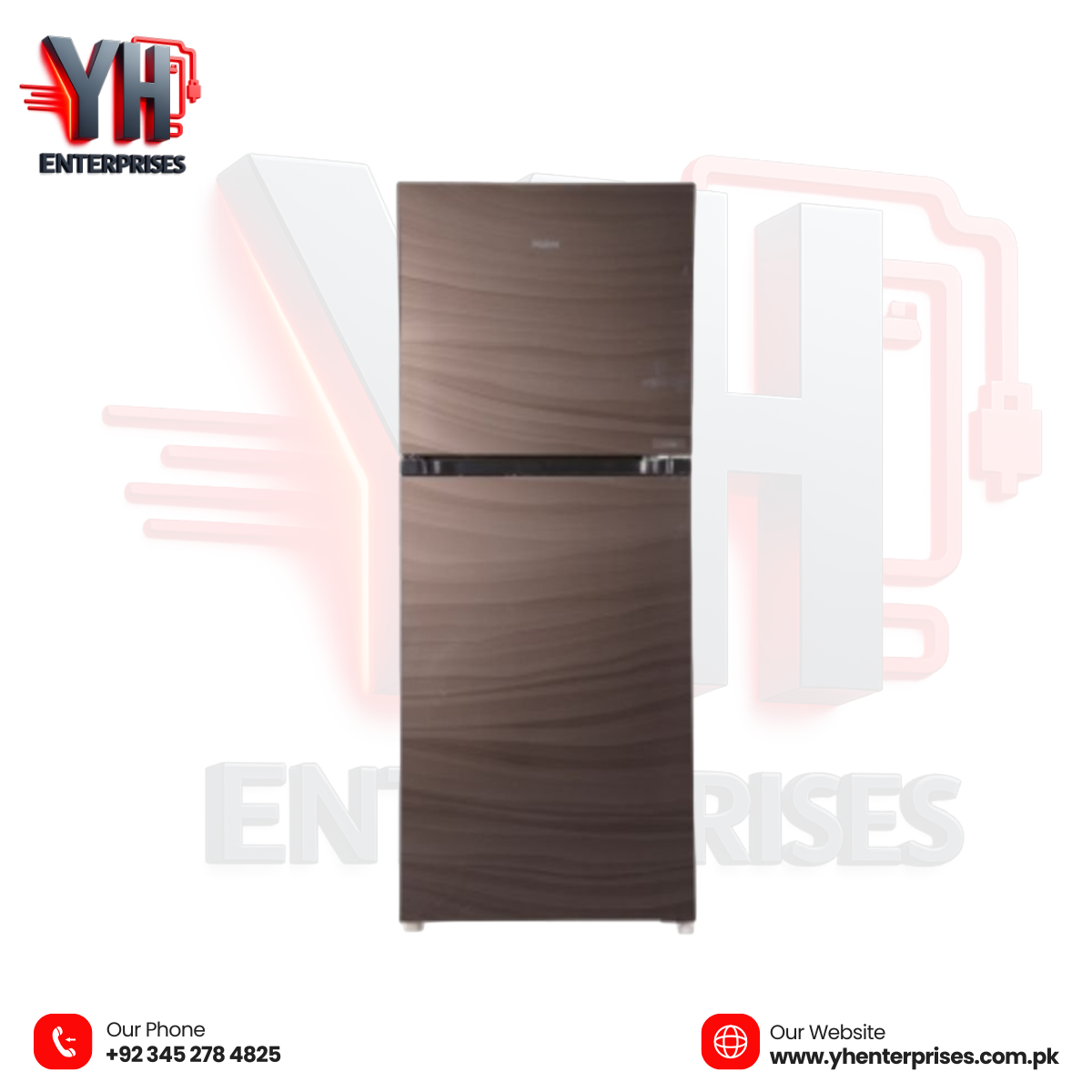 Haier HRF-368 EPR/EPB/EPCG/EPG E-Star Refrigerator – 14 Cu Ft