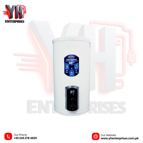 Crown EG-14G 50L Electric Geyser Digital | Solar-Supported | Energy Efficient | Heavy-Duty Performance