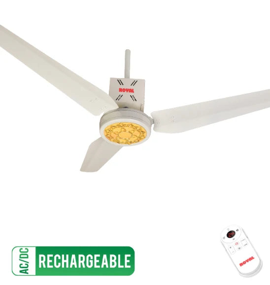 ROYAL Passion AC/DC Rechargeable Ceiling Fan