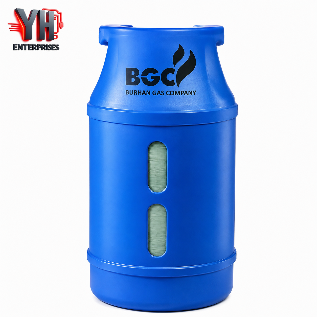 BGC Fiber Cylinder 13KG with 3 Star Regulator in Pakistan | YH Enterprises