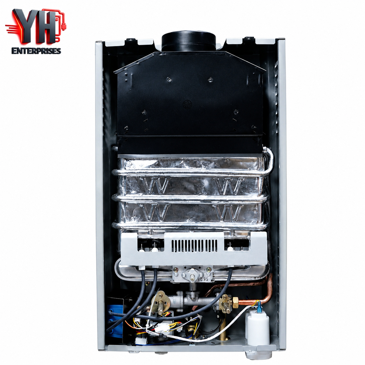 Crown Instant Geyser IG-8B 7 Litre LPG & Natural Gas Water Heater | YH Enterprises