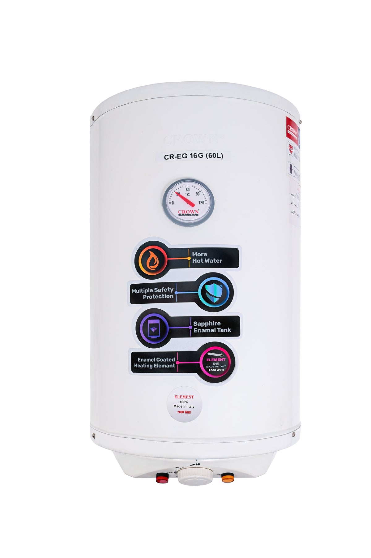 Crown Geyser CR-EG16G (60Ltr)