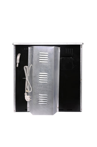 Crown Built In Oven (45 Ltr) Gas Oven NG Aur LPG – Silver