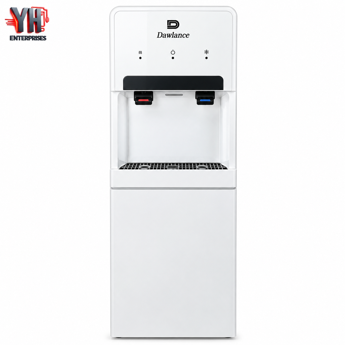 Dawlance WD-1060 white water dispenser without refrigerator, featuring a clean white finish and modern design for home and office use.