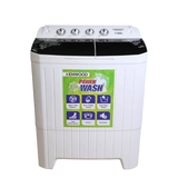 Kenwood Power Wash (Black Flower) 10KG Semi-Automatic Washing Machine – KWM-211059SAG
