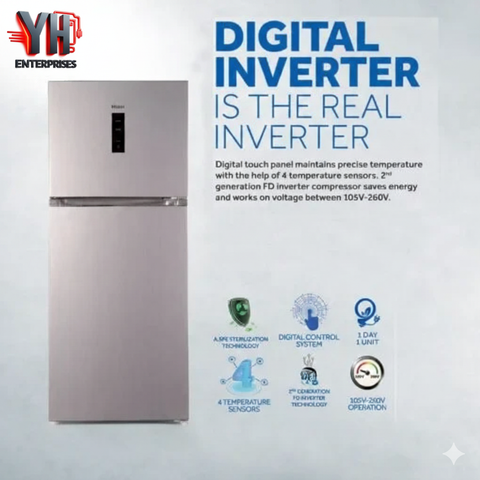 Haier TM No Frost Inverter Refrigerator – HRF-488IFFB
