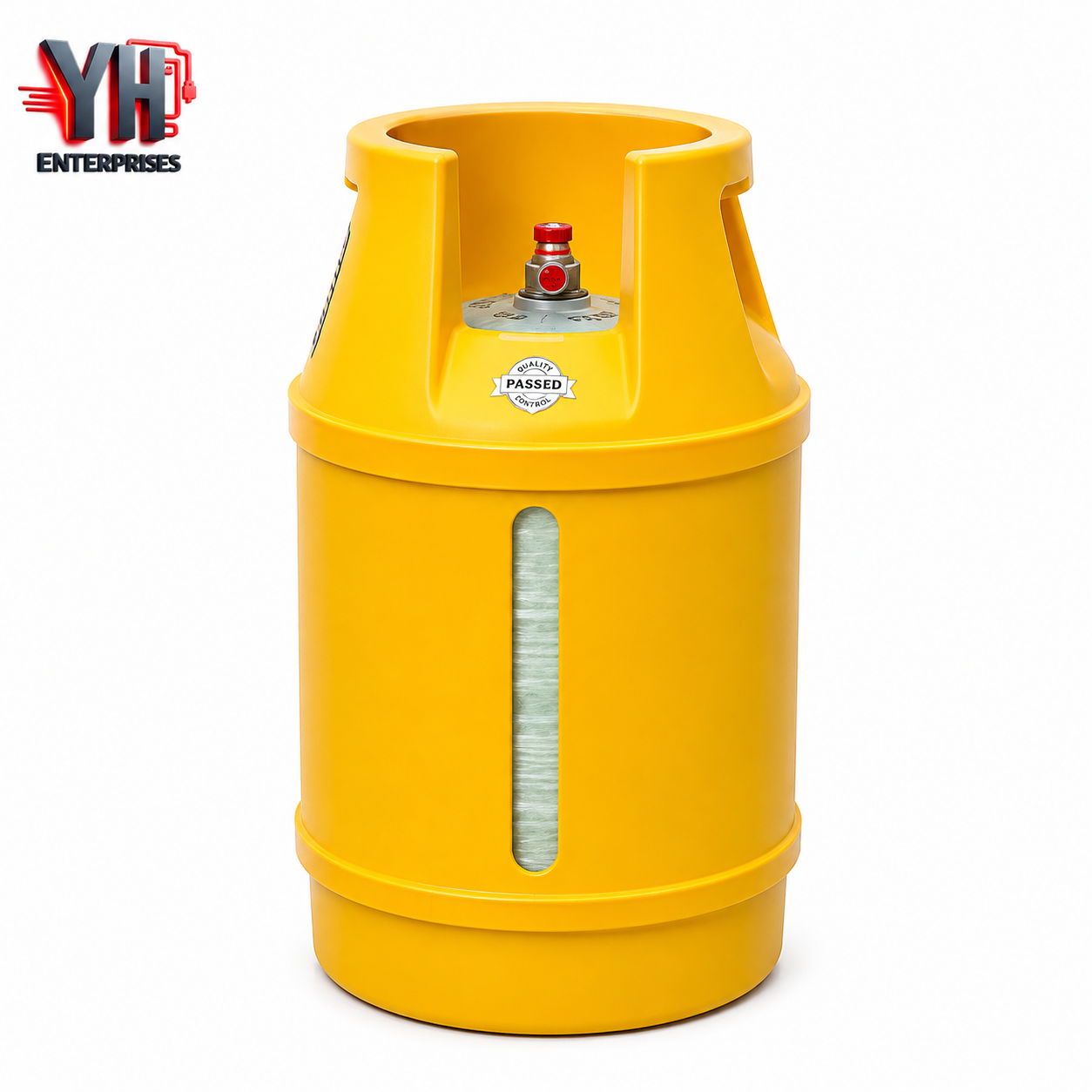 Global Fiber Cylinder 10KG with 3 Star LPG Regulator in Pakistan | YH Enterprises
