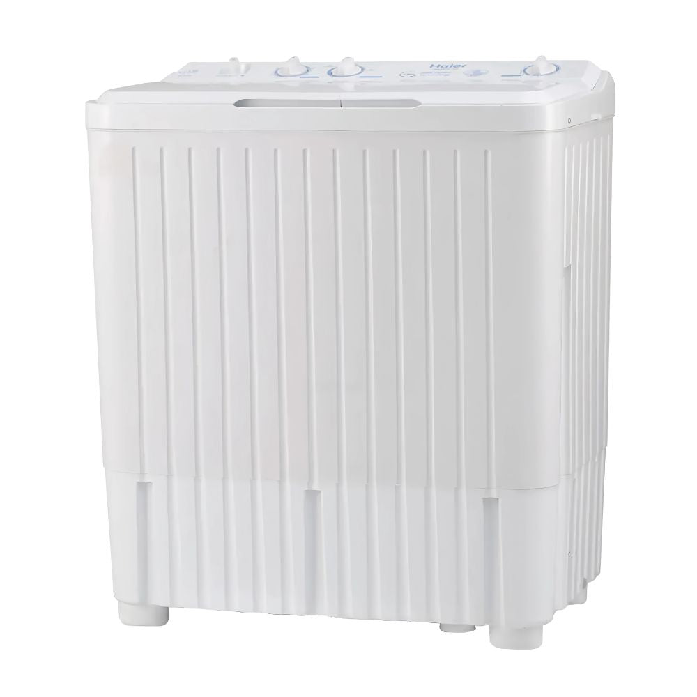 Haier HWM-80-AS Semi Auto Twin Tub Washing Machine – 8 Kg – White & Green HWM 80-AS
