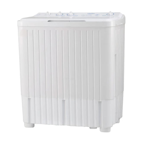 Haier HWM-80-AS Semi Auto Twin Tub Washing Machine – 8 Kg – White & Green HWM 80-AS