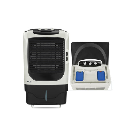 Nasgas Room Air Cooler Model NAC-9800 Dc 12Volt Unique & Stylish Design Cooling With ice Box 1 Year Brand Warranty
