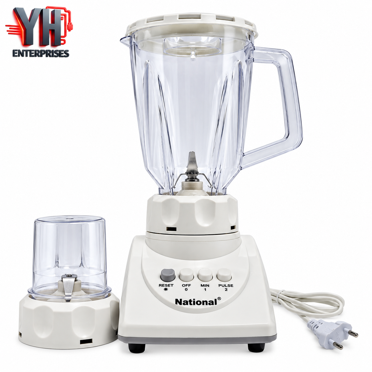 National 2-in-1 Juicer Blender Machine 300W