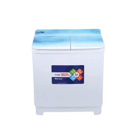 Nasgas Washing Machine NWM-501  Glass top with digital printing tempered glass 3mm thickness 1 Brand Warranty