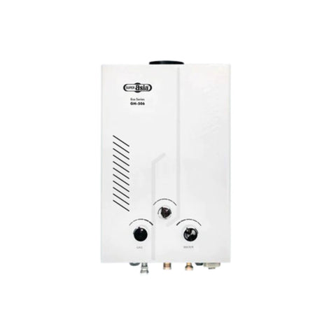 Super Asia Instant Water Heater GH-506 Automatic Ignition System 6 -Liters  Natural Gas 1 Year Brand Warranty