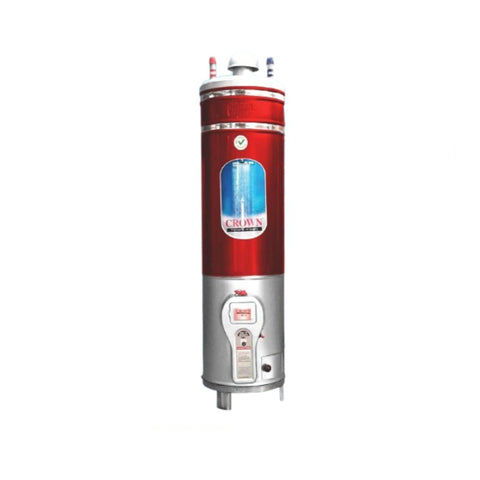 Crown Storage Geyser Gas Tank 30 Gallon (10X14 Guage) Natural Gas Geyser Auto Ignition Device 1 Year Brand Warranty