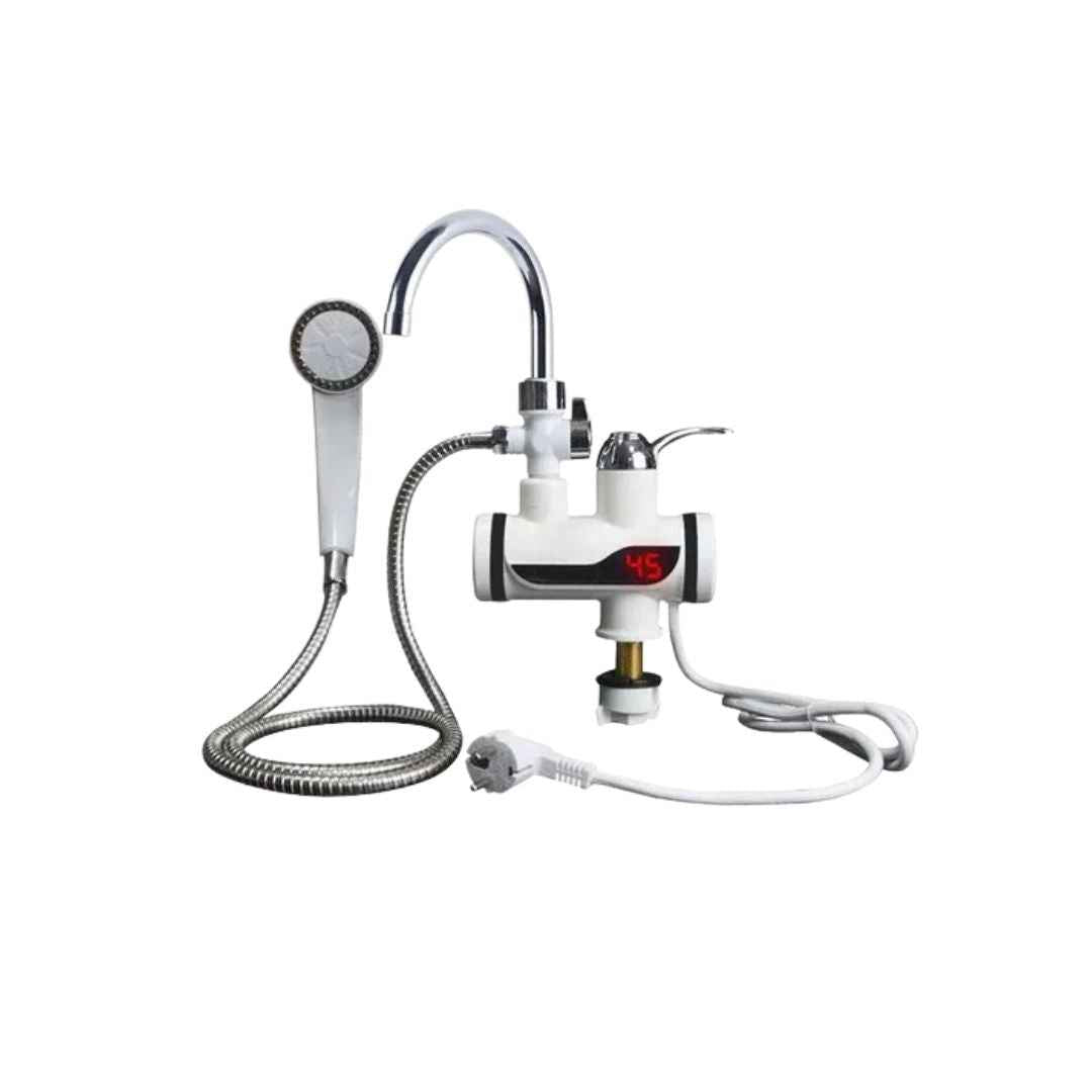 Instantaneous Water Heater Tap with Shower Head
