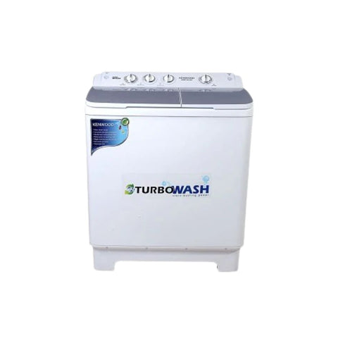 Kenwood Washing Machine KWM-1012 Turbo Wash Semi Automatic  White 10KG 1 Year Brand Warranty