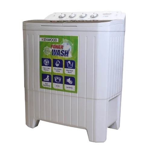 Kenwood Power Wash (Black Flower) 10KG Semi-Automatic Washing Machine – KWM-211059SAG