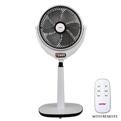 Royal Louver Pedestal Fans Remote Control