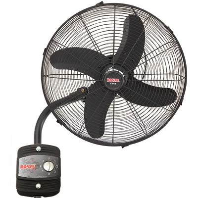 Royal Magnum Bracket Fan 24" – Copper With Control Box