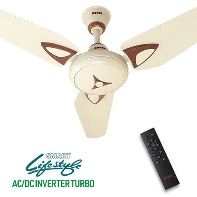 ROYAL Crescent Decor AC/DC Ceiling Fan