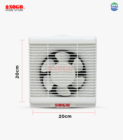 Sogo Exhaust Ventilation Fan Square Type (20cm)