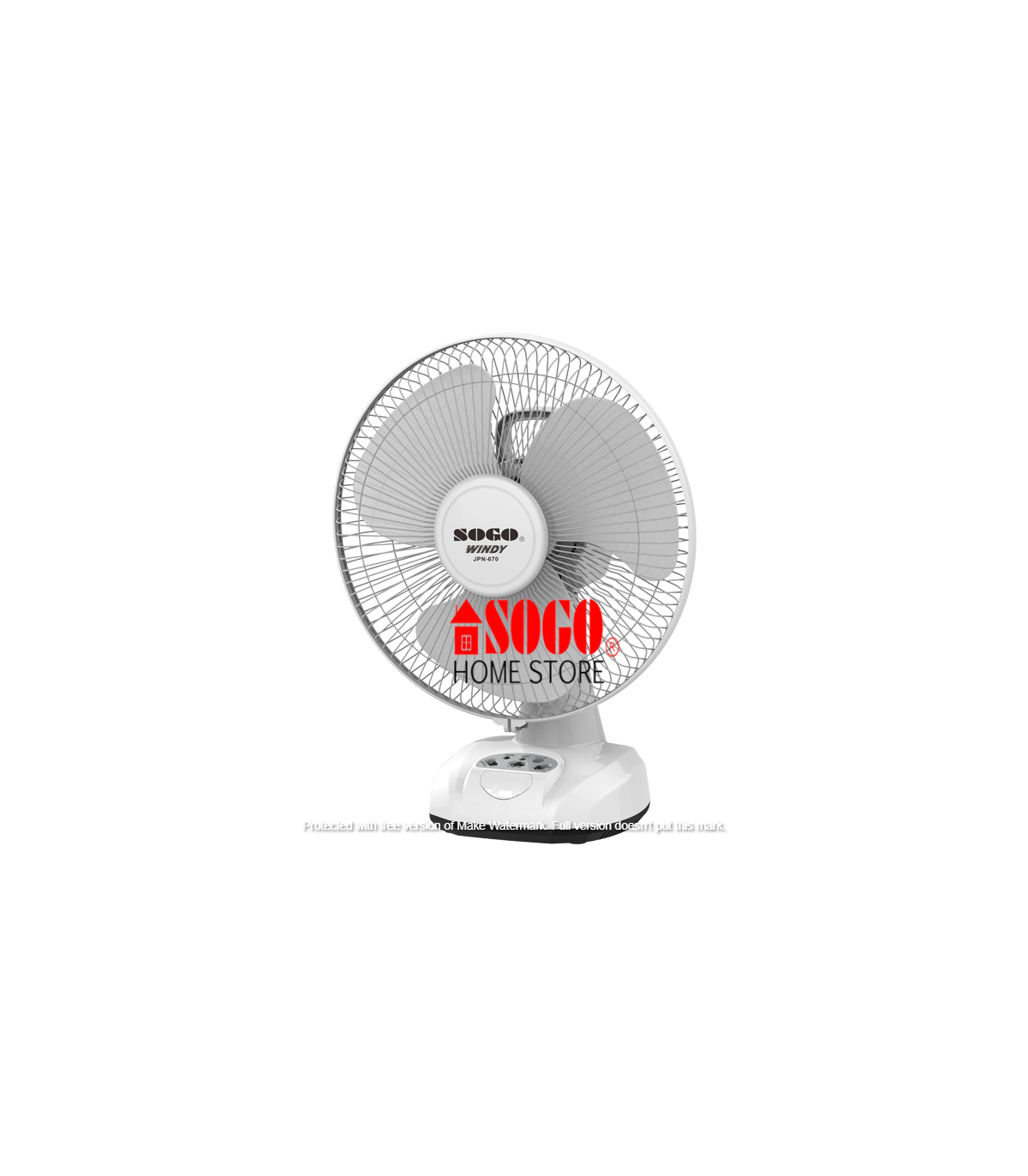 Sogo Rechargeable Fan- JPN 670