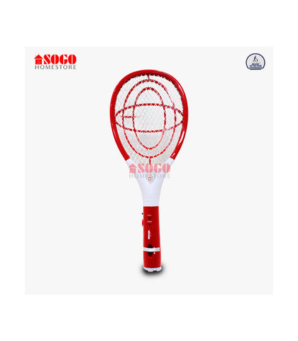 Sogo Rechargeable Insect Killer Racket With Torch Light (JPN-275)
