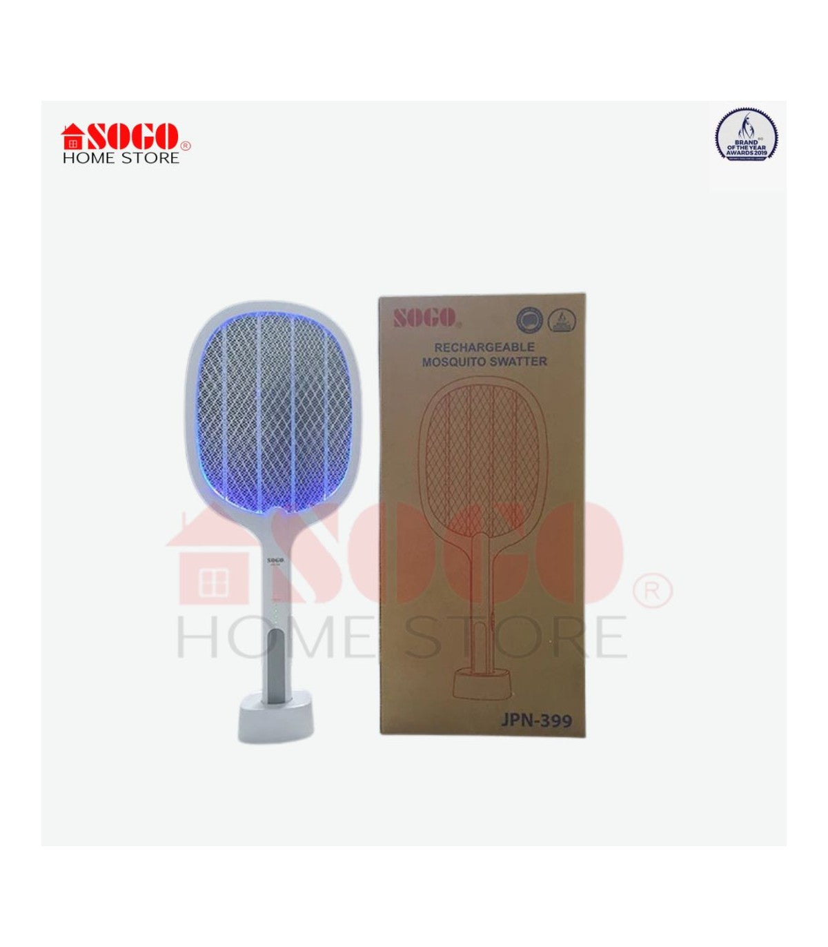 Sogo Rechargeable Insect Killer Racket (JPN-399) - YH Enterprises