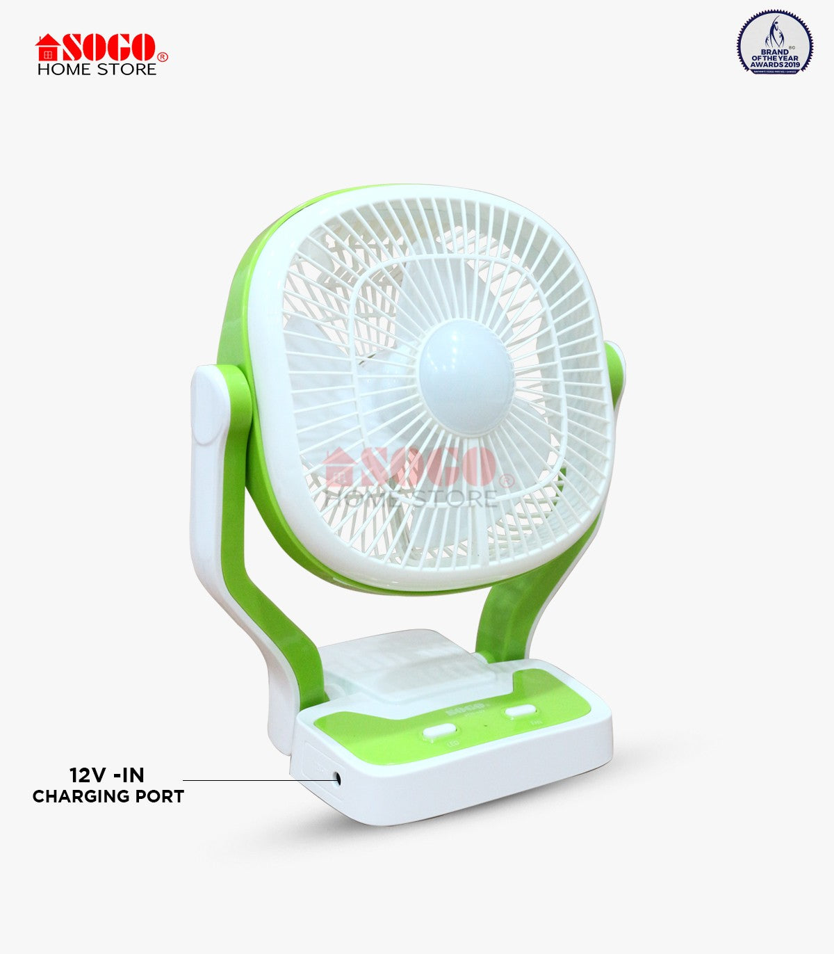 Sogo Rechargeable Mini Table Fan (JPN-403)