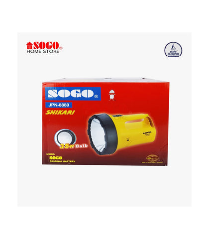 Sogo Rechargeable Torch Shikari High Power 35w (JPN-8880)