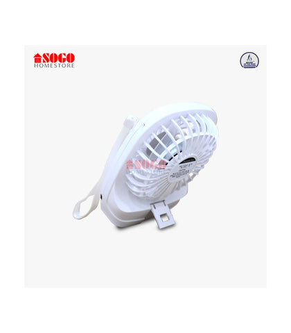 Sogo USB Rechargeable Mini Portable Table Fan (JPN-405)