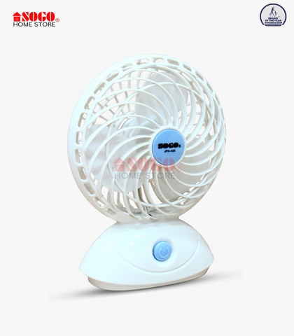 Sogo USB Rechargeable Mini Portable Table Fan (JPN-406)