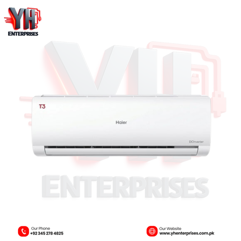Haier Super T3 Pro Inverter AC 1.5 Ton White – HSU-19HFS/023WDC(W)-T3 Pro Powerful Cooling That Conquers Extreme Heat