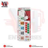 SOGO SG-1542 Extension Socket with USB – 5 Meter Power Extension