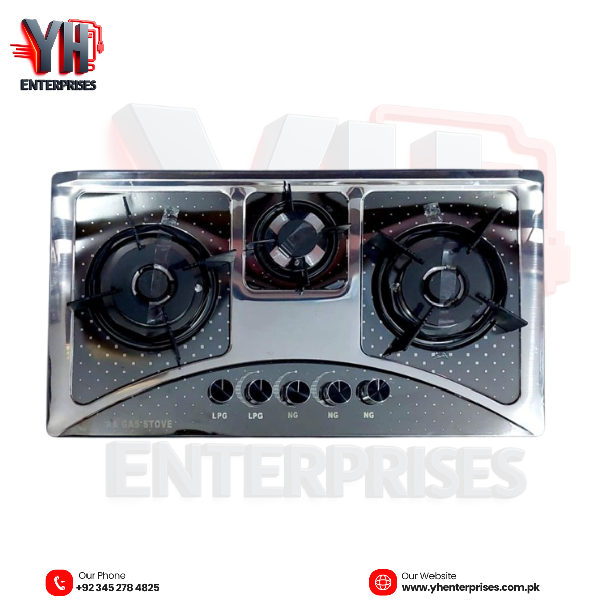 Dual Combine HOB – Gas + LPG Compatible | Auto Ignition Built-in Bring Style, Speed & Smart Cooking to Your Kitchen