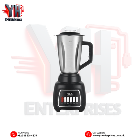 AG-6138SS Blender Grinder – 2-in-1 Powerful Kitchen Companion