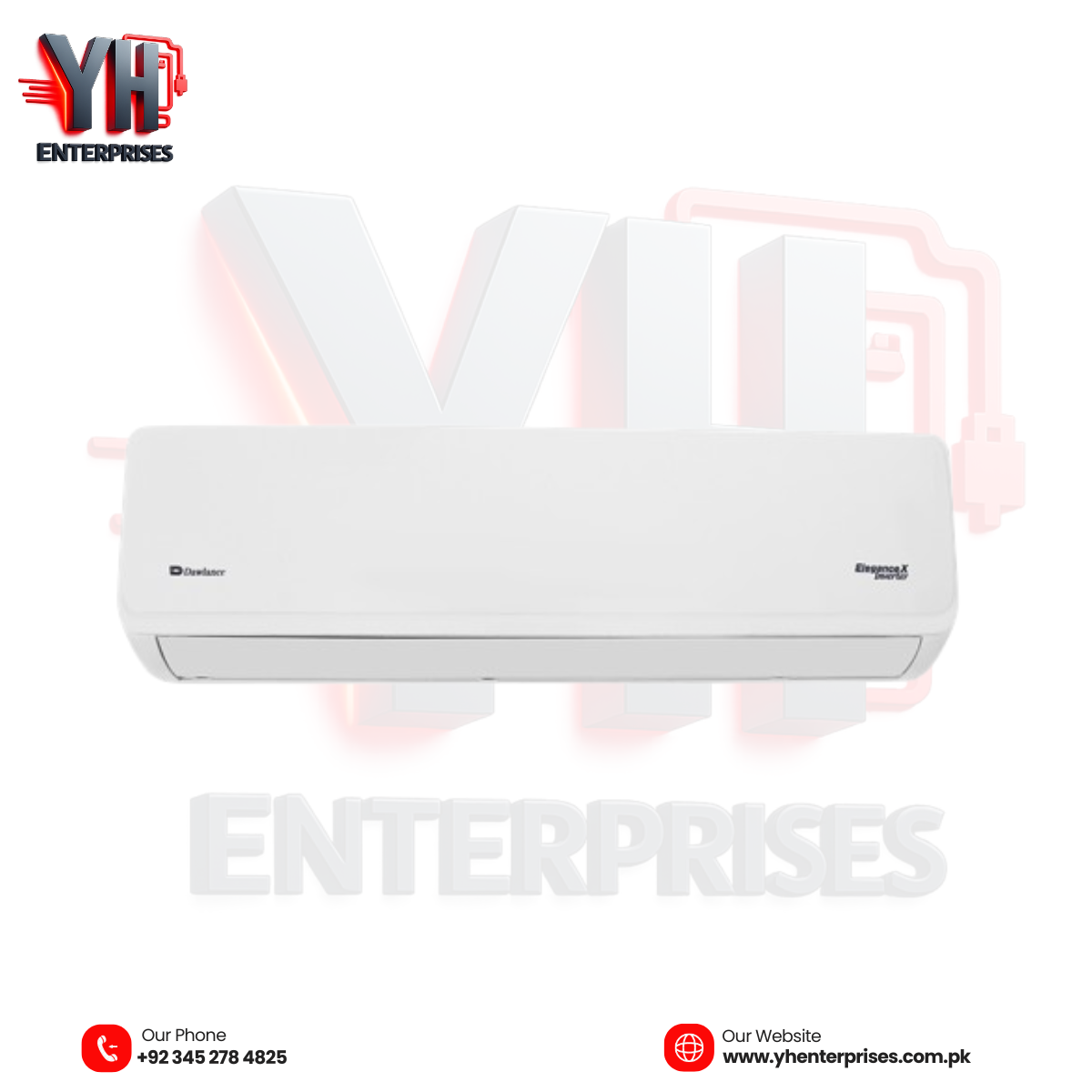 Dawlance Elegance X 1.5 Ton Inverter AC – Heat & Cool with Advanced 4D Airflow