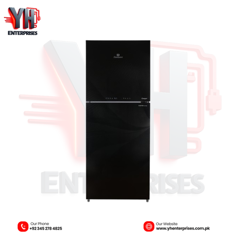 Dawlance 91999 Graze+ Gem Black Double Door Refrigerator