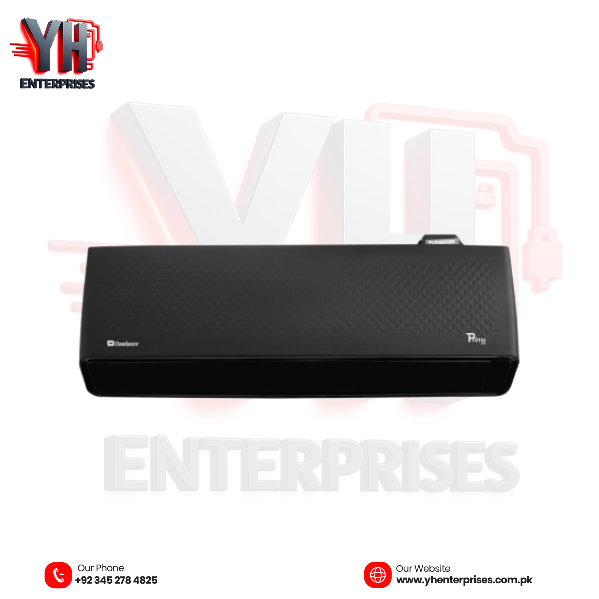 Dawlance PurSense 1.5 Ton Black Inverter AC – Smart Air Purification & Premium Cooling