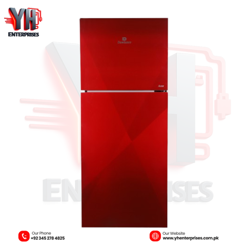 Dawlance REF 9173 Acce Coral Red Double Door Refrigerator