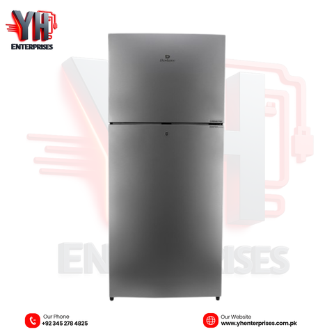 Dawlance REF 91999 Chrome Pro Hairline Silver Double Door Refrigerator
