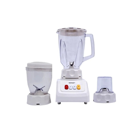 Gaba National Blender & Grinder GN-703 3 in 1 White (Brand Warranty)