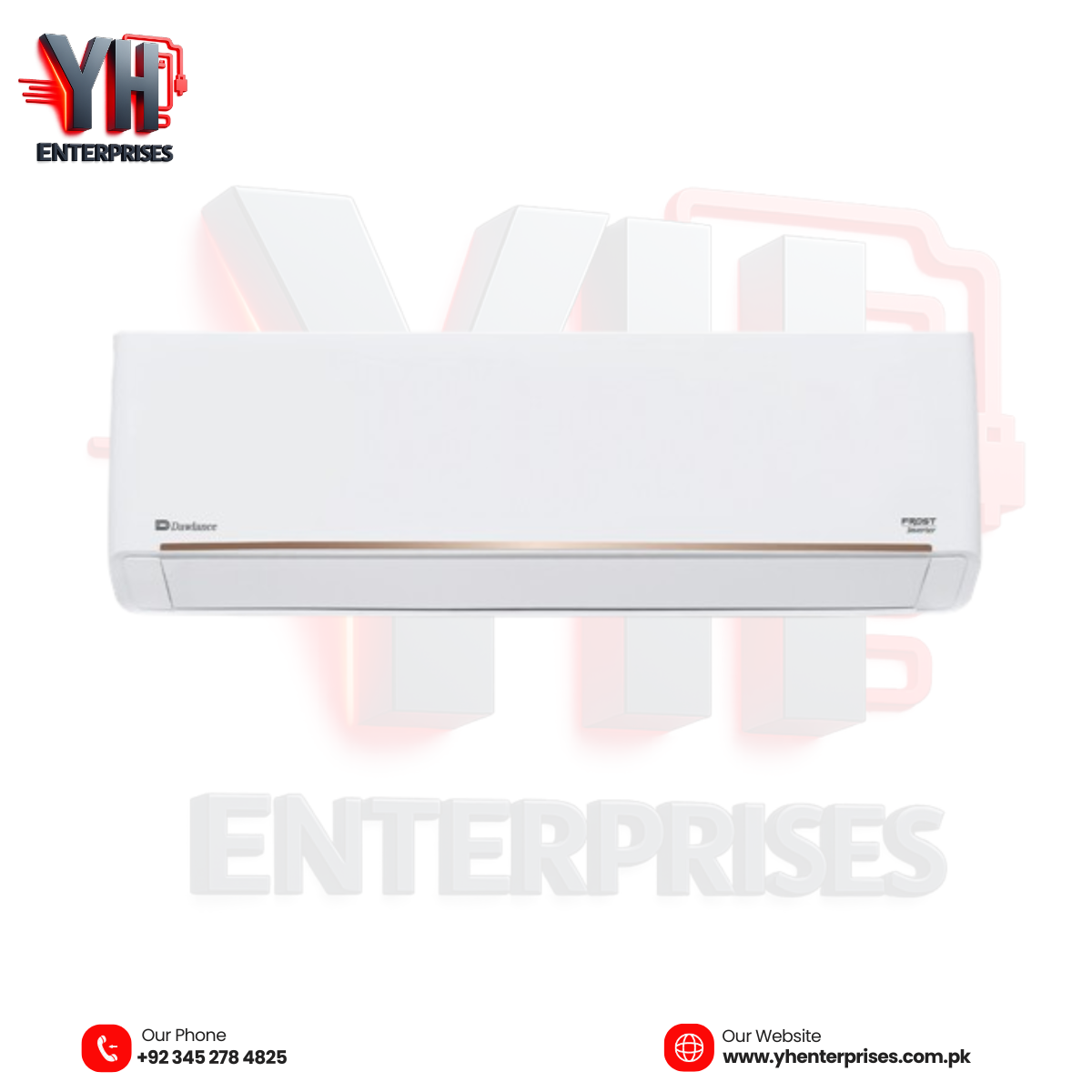 Frost 1.25 Ton Cool Only Inverter Split AC – Fast Cooling & Energy Saving Performance