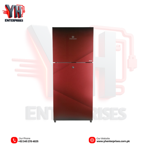 Dawlance REF 9140WB Avante Pearl Red Double Door Refrigerator