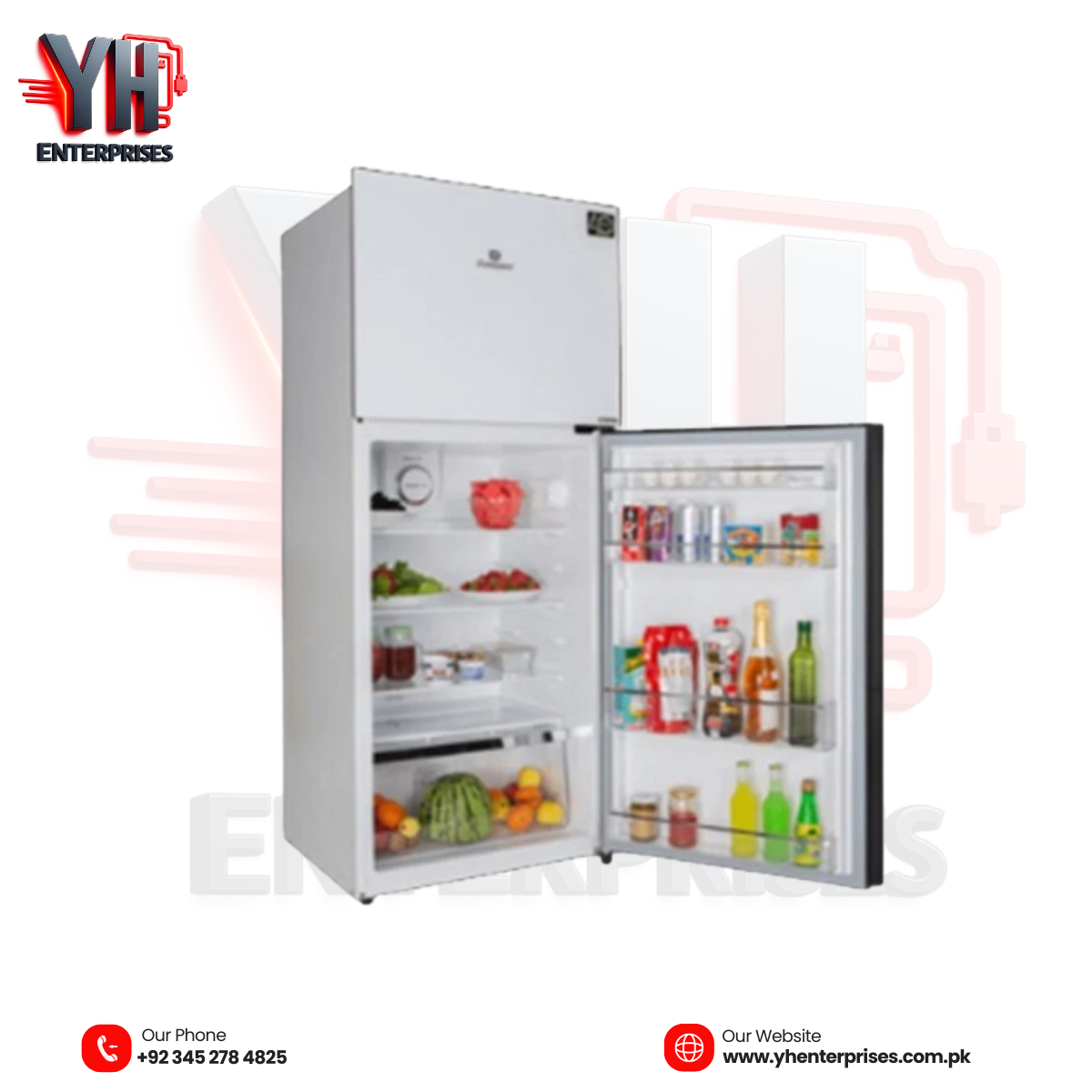 Dawlance Refrigerator 9178 WB Avante+ Cloud White